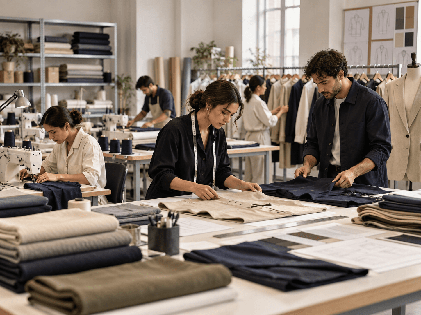 Apparel samples and customization